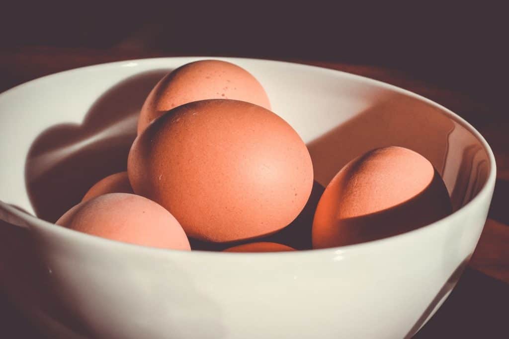 ciotola di uova